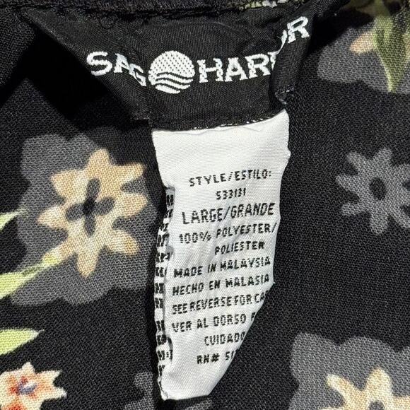 Vintage Skirt Floral Cottage Dark Academia Romantic Goth Prairie Boho Maxi Large - Picture 3 of 5